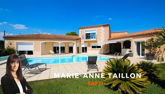 Magnifique villa avec piscine, loggia et double garage 