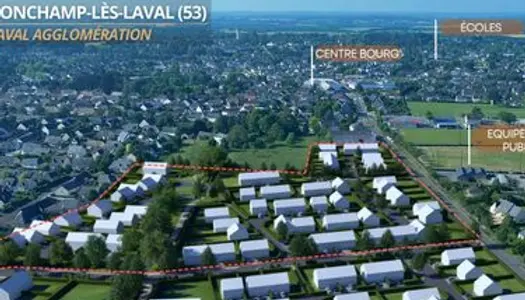 Terrain 300 m² Bonchamp Les Laval 