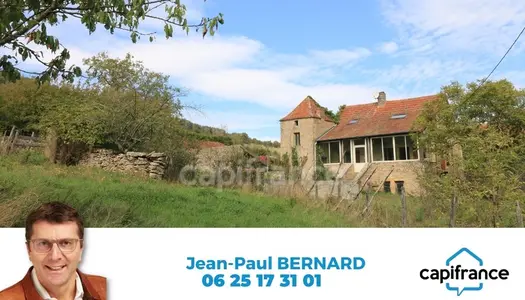 Dpt Saône et Loire (71), à vendre BLANOT propriété P3 terrain 10 000 m²