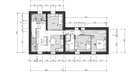 Appartement 4 pièces 70 m²