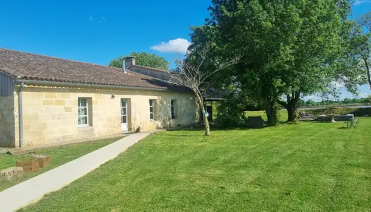 Bergerie rénovée en bordure de dordogne 