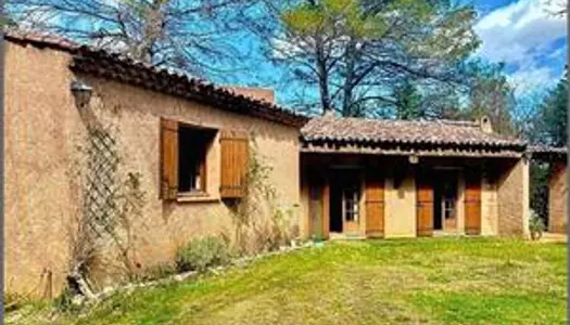 Maison avec garage et terrain boisé