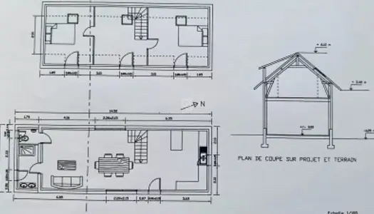 Maison 3 pièces 70 m² 