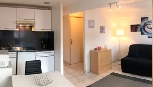 Appartement T1 meublé traversant au dernier étage 