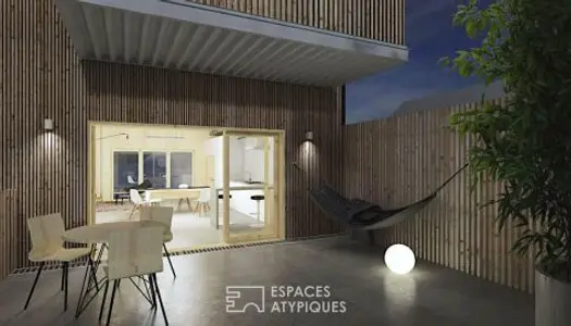 Triplex éco-responsable en dernier étage avec deux terrasses