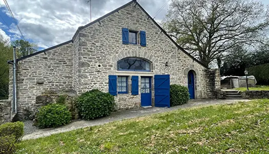Maison en pierres, 900 m2 terrain, Morbihan sud 
