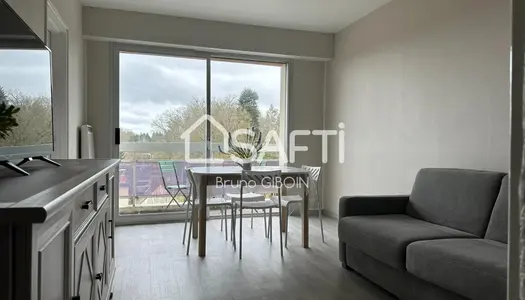 Quartier du Berry, appartement situé au 3ième étage avec ascenseur, surface 28,12 m²