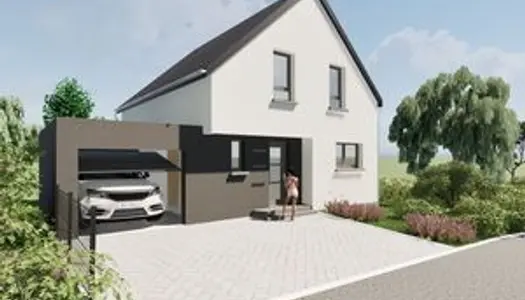 Maison neuve 100 m² sur un terrain de 481 m² à MARCKOLSHEIM 6... 