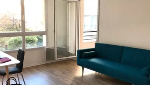 Apt meublé de 2 chambres, très lumineux avec balcon 