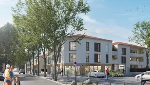 Dpt Ain (01), à louer MONTLUEL Local commercial de 228m2 brut de béton, livré cet été, avec par