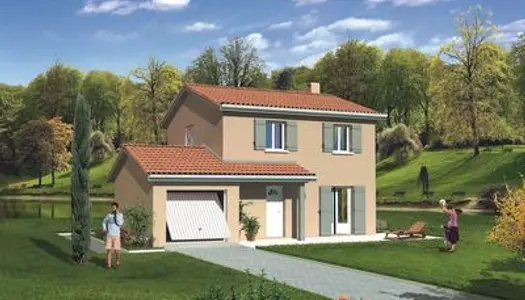 Maison 90 m² avec terrain à SAINT-DIDIER-SUR-CHALARONNE (01)