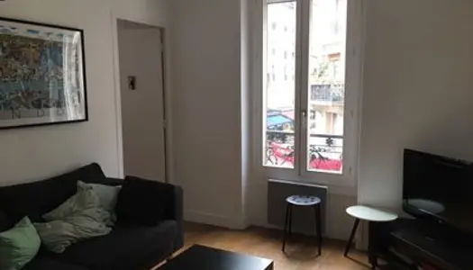 Sous loue chambre Paris 18ème dans colocation 62m² 