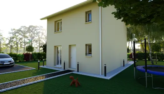 Terrain + maison 90 m² 