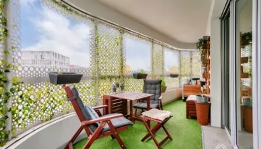 Vends appartement 4 pièces 80m² avec un balcon de 10m² à Nanterre Université 