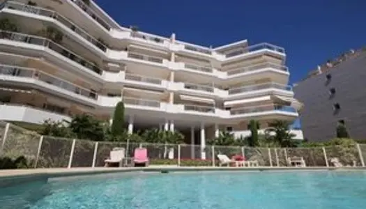 CANNES PALM BEACH - VUE MER - 3 PIÈCES 77M² - TERRASSE - PISCINE 