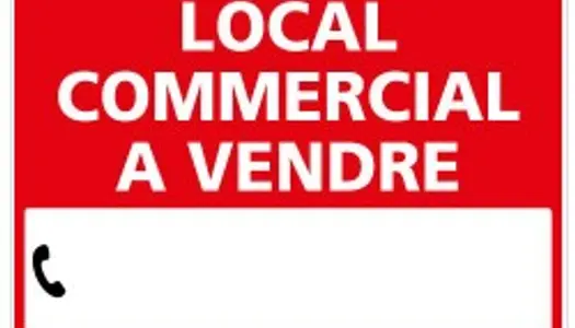 Local commercial 2 pièces 