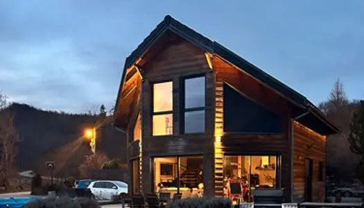 Cholonge Maison d'architecte ossature bois