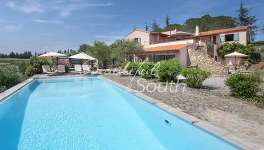 Mas De Caractere Avec Piscine Et Sublimes Vues, Castelnou 