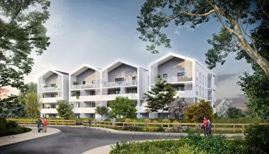 A vendre LONS Appartement T4 de 81,50 m2 avec jardin de 196 m2 et 2 parkings dans residence neuve 