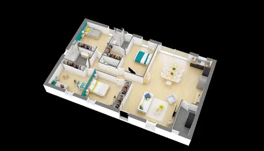 Maison 5 pièces 110 m² 