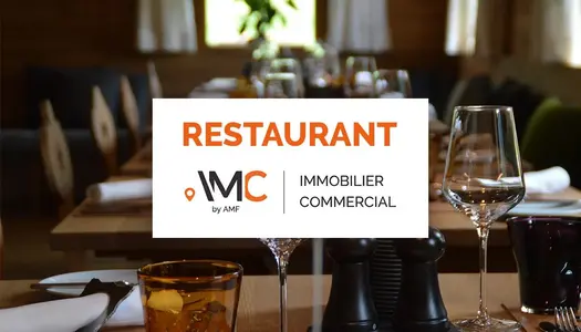 A vendre murs et fonds de restaurant 300 M² sur emplacement numéro 1 