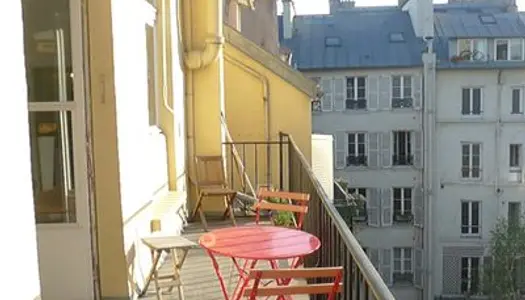 Vends Batignolles. Plein soleil avec balcon terrasse - 1 chambre, 43m², Paris 17ème 