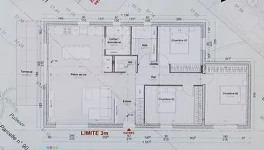 Maison 4 pièces 95 m² 