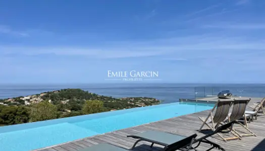 Villa contemporaine vue mer à louer à l'Ile Rousse 