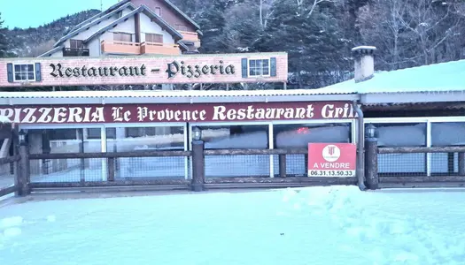 Murs restaurant pizzeria au bord du lac de Serre-Ponçon