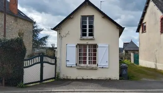 Maison de bourg - 60m2 - 2 pièces - 1 chambre - 1 salle d'eau- Terrain de 1934m2 - Pléchâtel