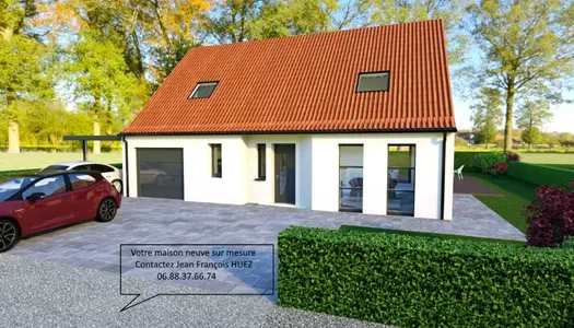 Terrain + maison 110 m² 
