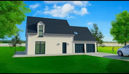 A construire maison 91 m² sur un terrain de 521 m2