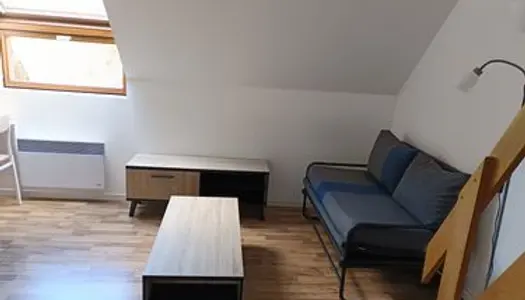 Amiens Meublé F1bis 28 m² avec chambre en mezzanine 