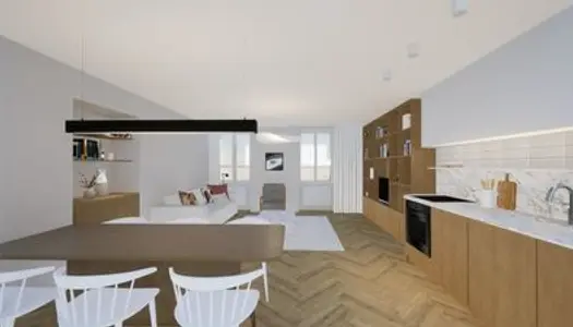 Dpt Haute Savoie (74), à vendre FRANGY centre, appartement 3 pièces rénové 