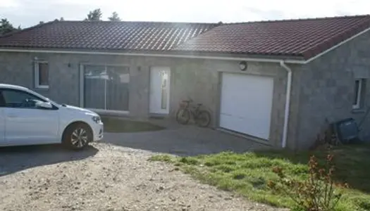 Maison neuve de 100m2 avec garage