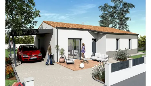 Terrain + maison 71 m² 