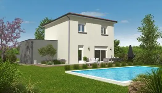 Projet de construction d'une maison 92 m² avec terrain à L'ISLE-JOURDAIN (32) au prix de 