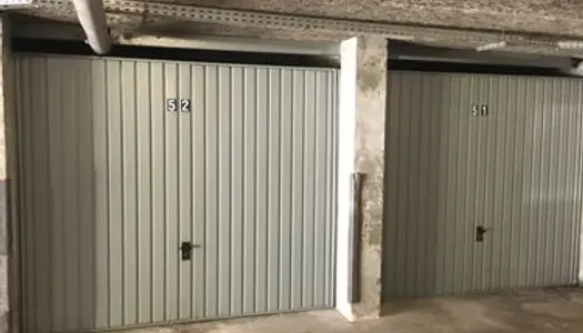 Garage/Box sous-sol fermé dans résidence sécurisée 