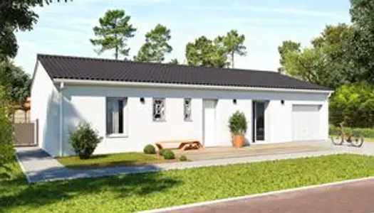 Maison 90 m² avec terrain à YCHOUX (40) 