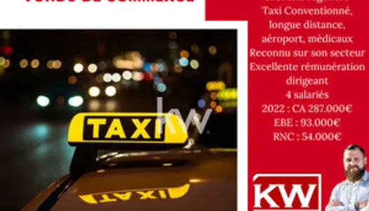 Entreprise de Taxis - Finistère - 4 licences - Rare sur le marc