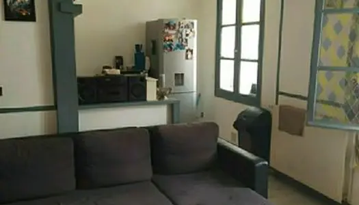 T2 meublé de 45 m2 RDC avec jardin commun 