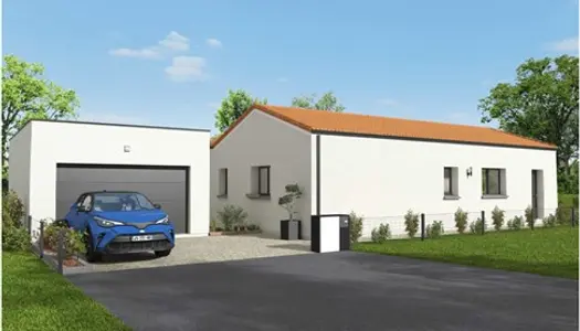 Projet de construction d'une maison 113 m² avec terrain à MONNIERES (44) 