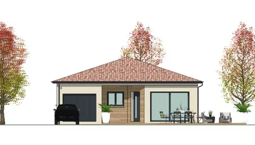 Terrain + maison 80 m² 