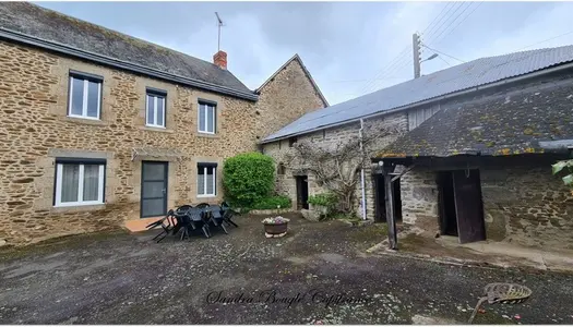 Dpt Mayenne (53), à vendre LA CHAPELLE AU RIBOUL maison 6 P