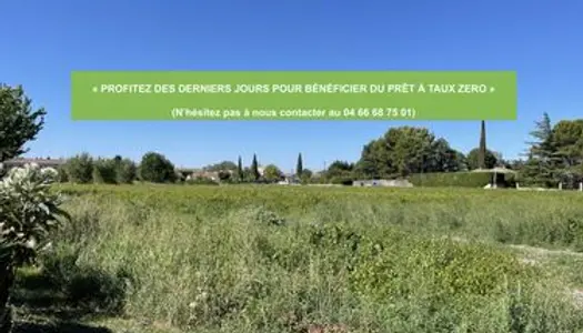 Terrain 166 m² Camaret-sur-Aigues