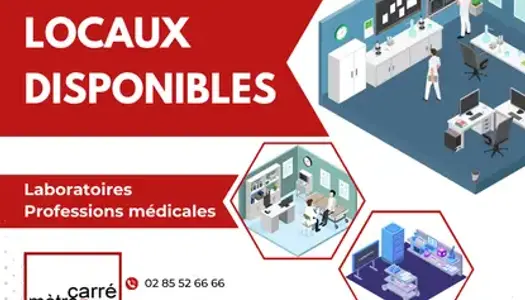 LOCAUX DISPONIBLES - PROFESSIONS MÉDICALES 