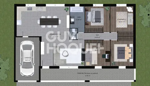 Maison Condrieu 5 pièce(s) 120 m2 