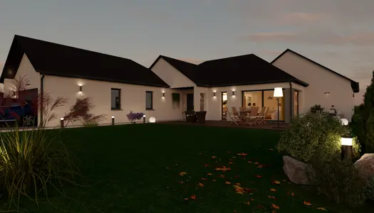 Terrain + maison 218 m² 