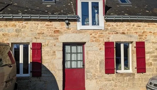 SAINT TUGDUAL MAISON EN PIERRE SOUS ARDOISE 3 PIÈCES JARDIN CLOS AVEC DIFFÉRENTS APPENTIS ET 