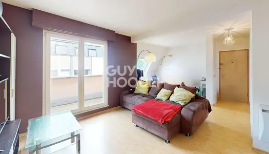 À louer, appartement 70 m² MEUBLE, 3 pièces à SELESTAT (67600). 